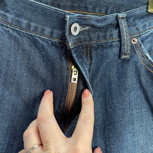 Lucky Brand 361‎ Vintage Straight Short Inseam Men's Jeans Dark Wash 38x28 - Picture 3 of 11